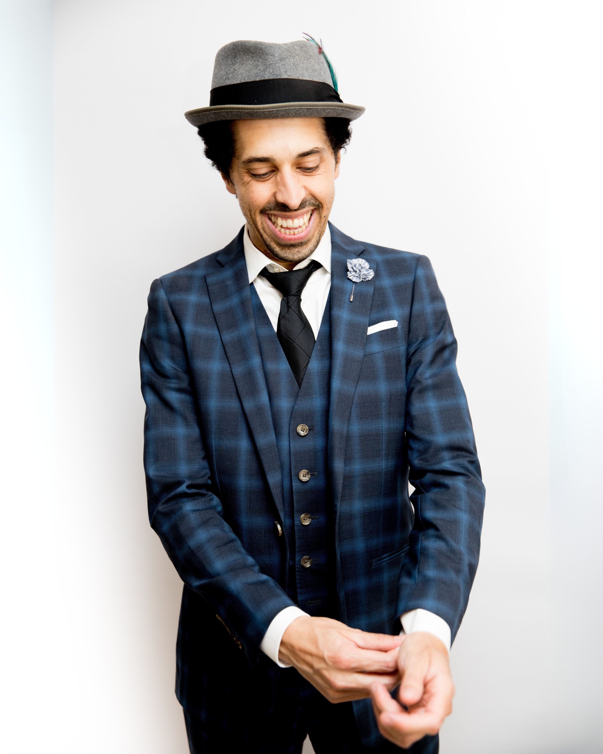 Siegfried Tieber smiling in a suit.