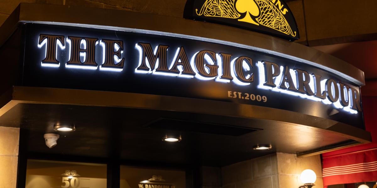 The Magic Parlour marquee